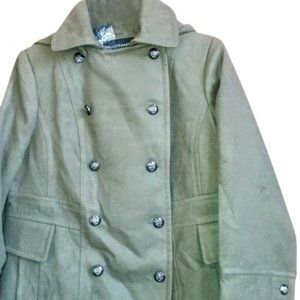 NWT Ashley Stewart Olive Coat